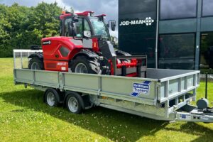 Job-Man JM2812T Telehandler med Trailer